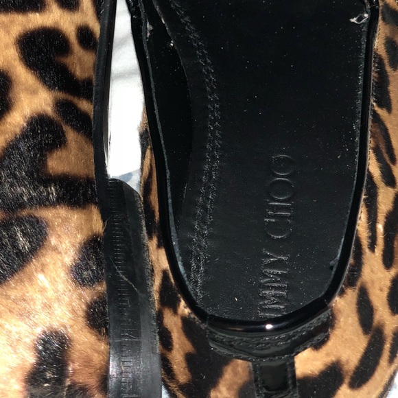 MENS SHOES JIMMY CHOO Euro42 SIZE 9 LEOPARD PRINT - Picture 4 of 10